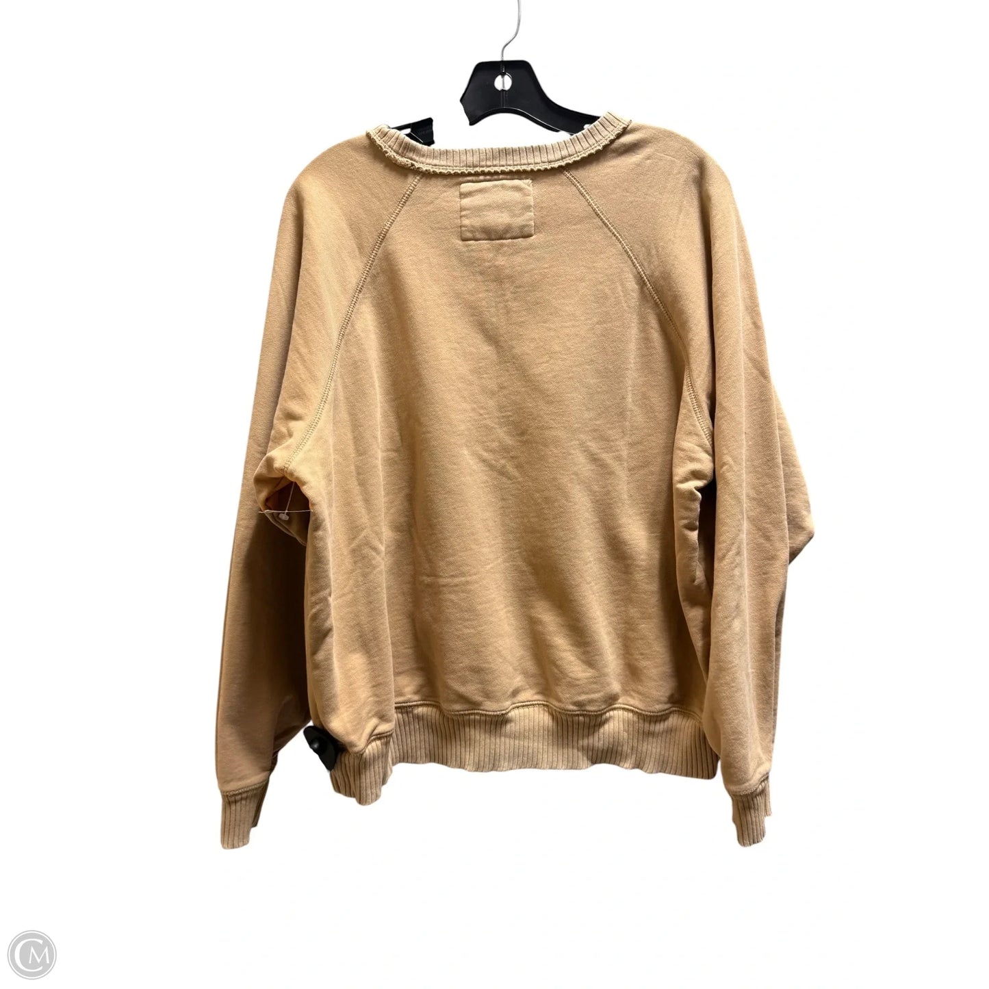 Sweatshirt Collar By American Eagle In Brown, Size: L