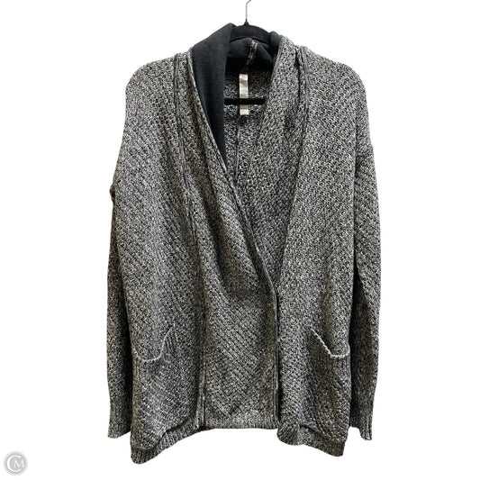 Sweater Cardigan By Lululemon In Black, Size: 10