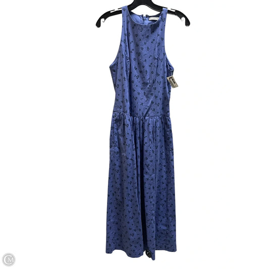 Dress Casual Maxi By Abercrombie And Fitch In Blue, Size: S