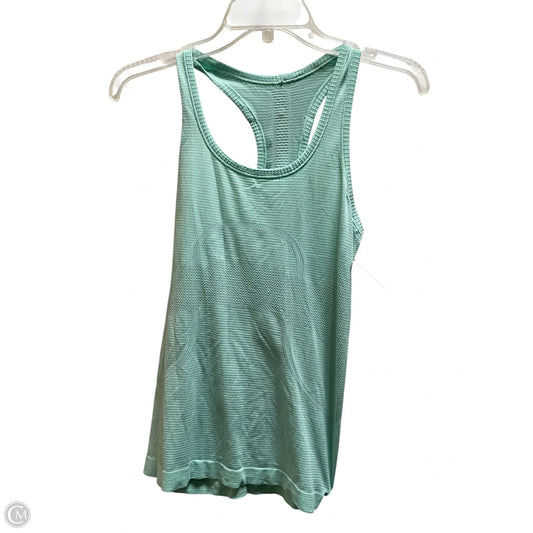 Athletic Tank Top By Lululemon In Blue, Size: 4