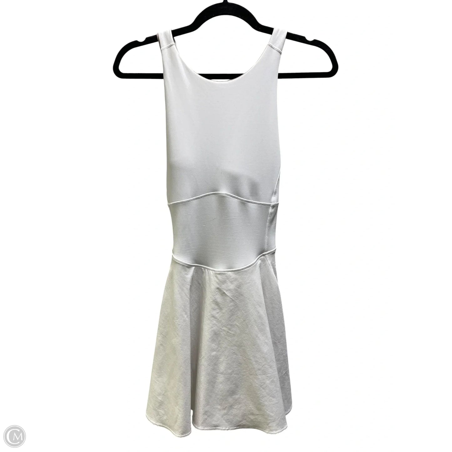 Athletic Dress By Lululemon In White, Size: 8
