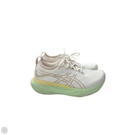 Shoes Athletic By Asics In Green, Size: 7