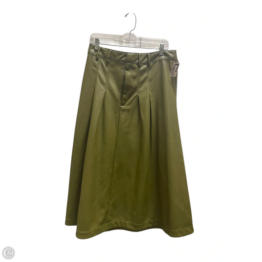Skirt Maxi By Anthropologie In Green, Size: 12