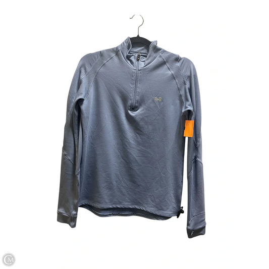 Athletic Sweatshirt Collar By Under Armour In Blue, Size: M