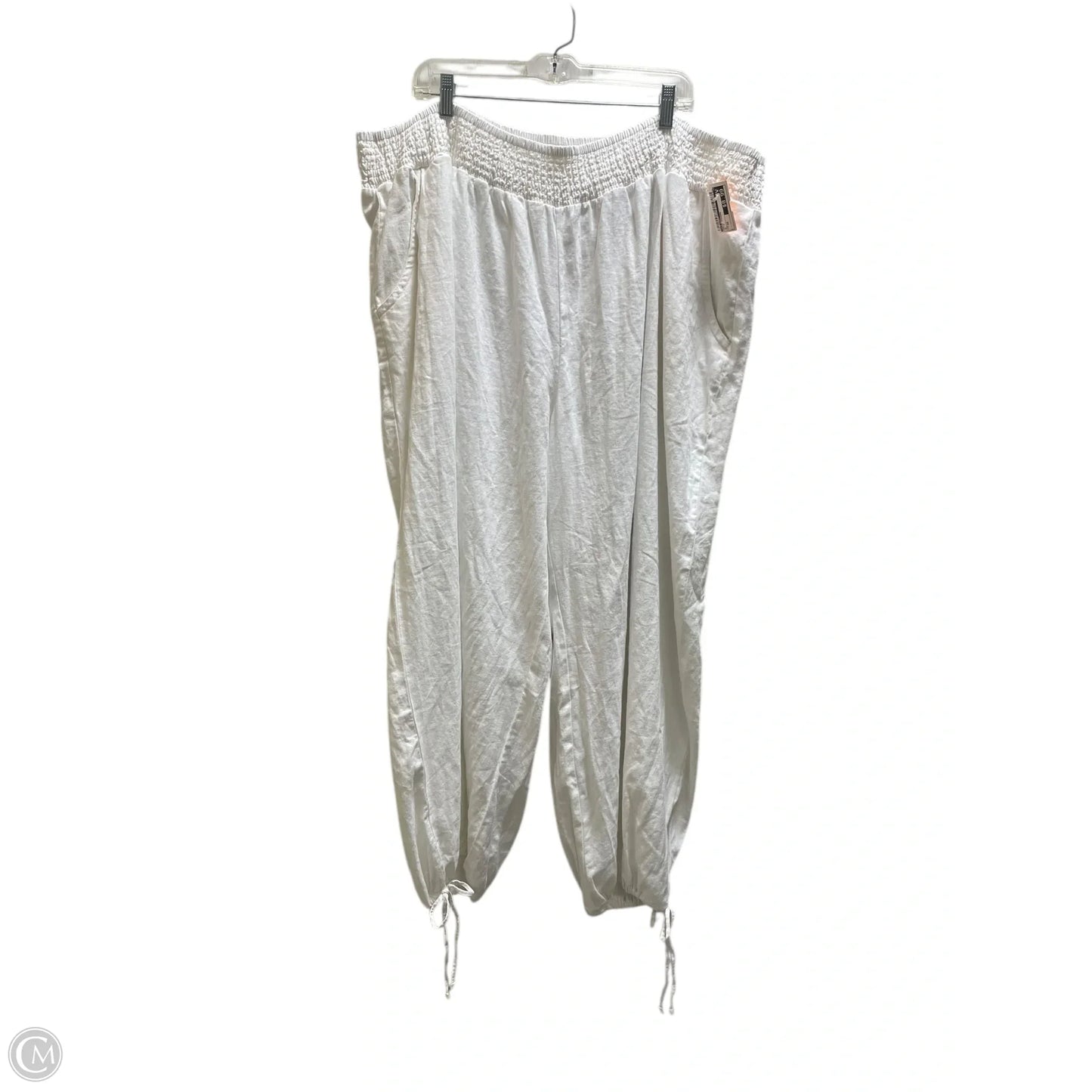 Pants Joggers By Old Navy In White, Size: 4x