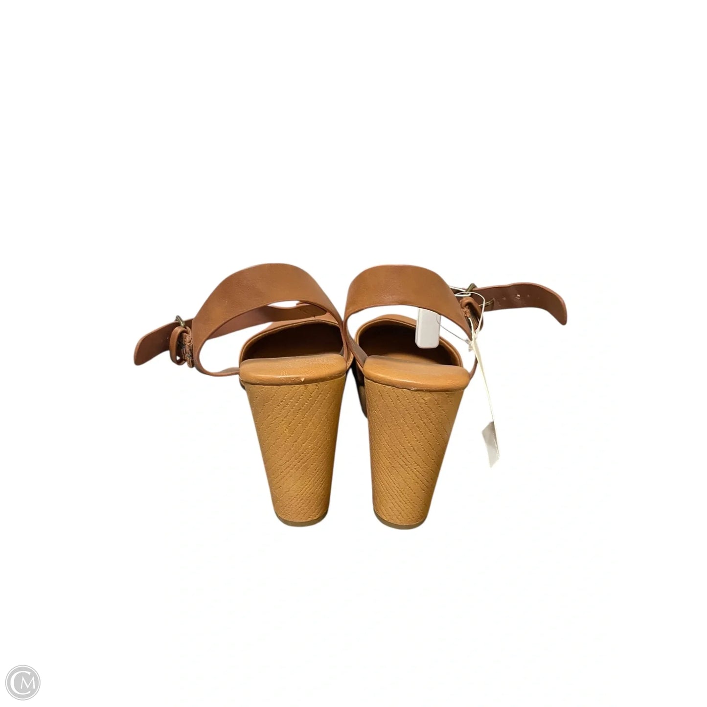 Shoes Heels Block By Universal Thread In Brown, Size: 8.5