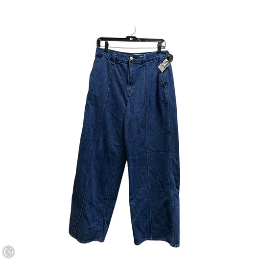 Jeans Straight By Madewell In Blue Denim, Size: 8