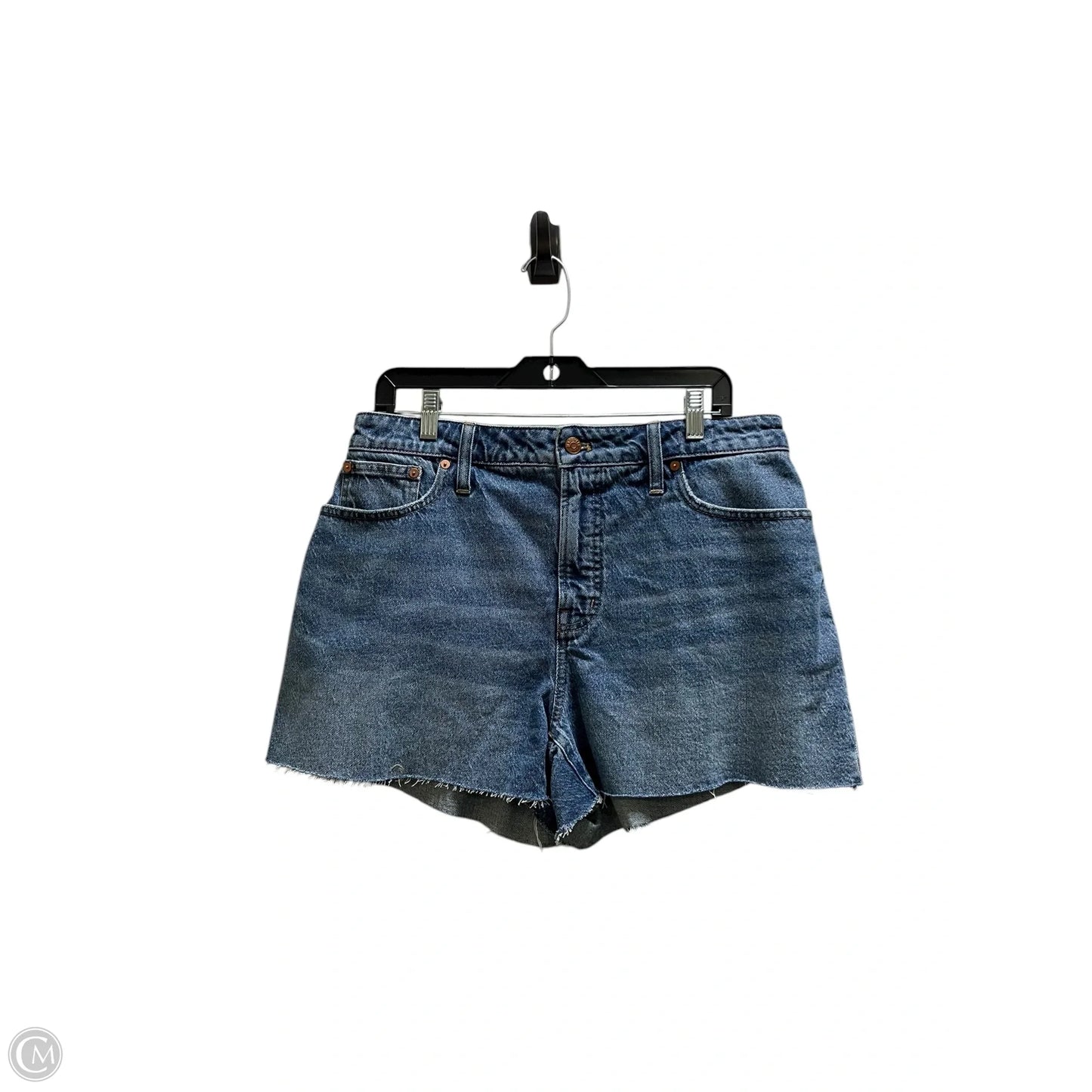 Shorts By Madewell In Blue Denim, Size: 14