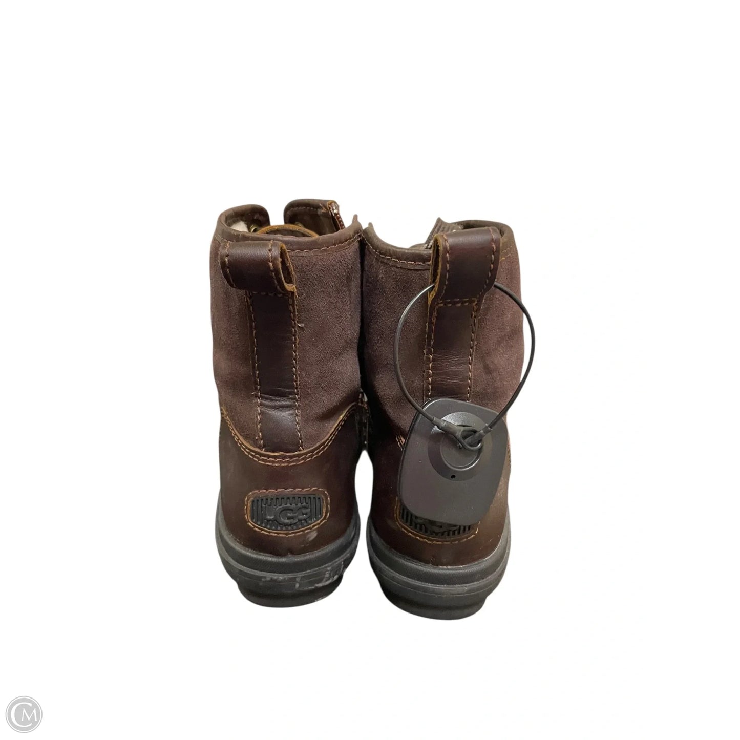 Boots Designer By Ugg In Brown, Size: 8