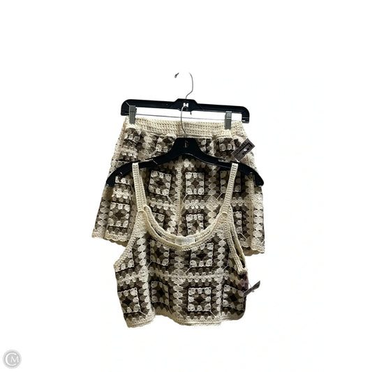 Shorts Set By Rebellion In Brown, Size: Xs