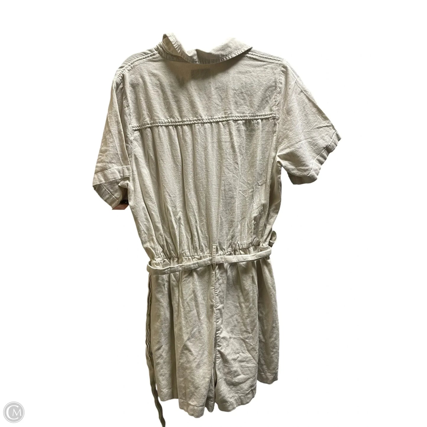 Dress Casual Short By Abercrombie And Fitch In Tan, Size: L