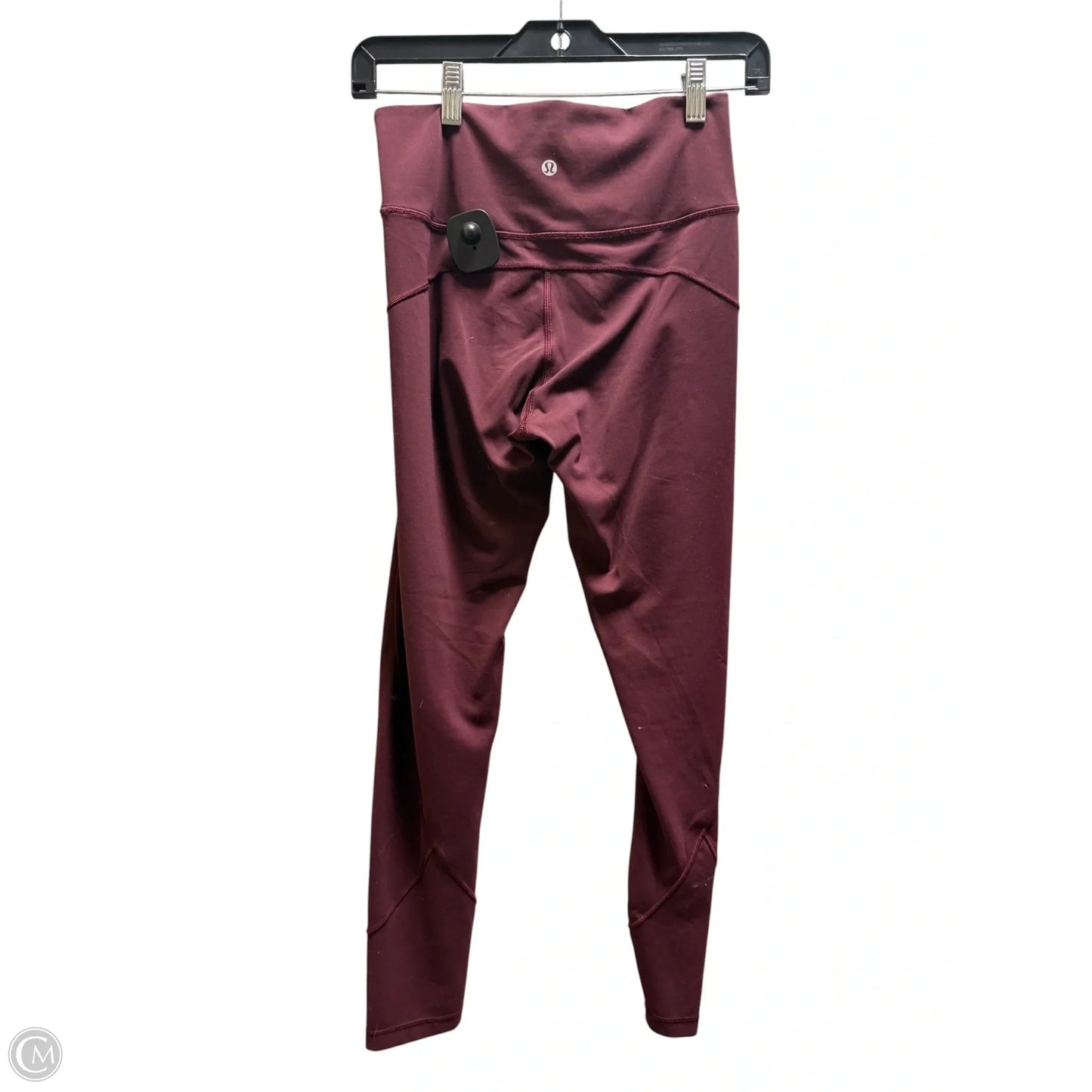 Athletic Leggings By Lululemon In Maroon, Size: 6