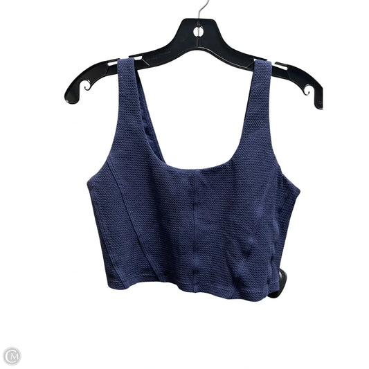 Top Sleeveless By Offline In Blue, Size: M