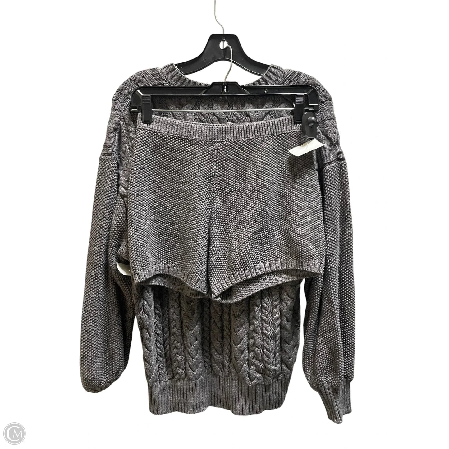 Shorts Set By Vici In Grey, Size: S