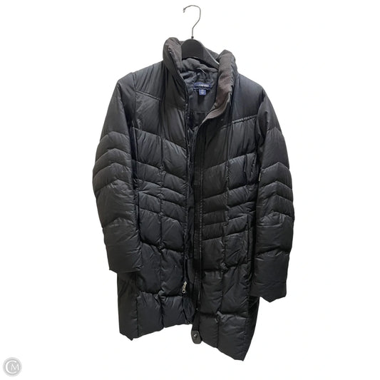Coat Puffer & Quilted By Lands End In Black, Size: Xs
