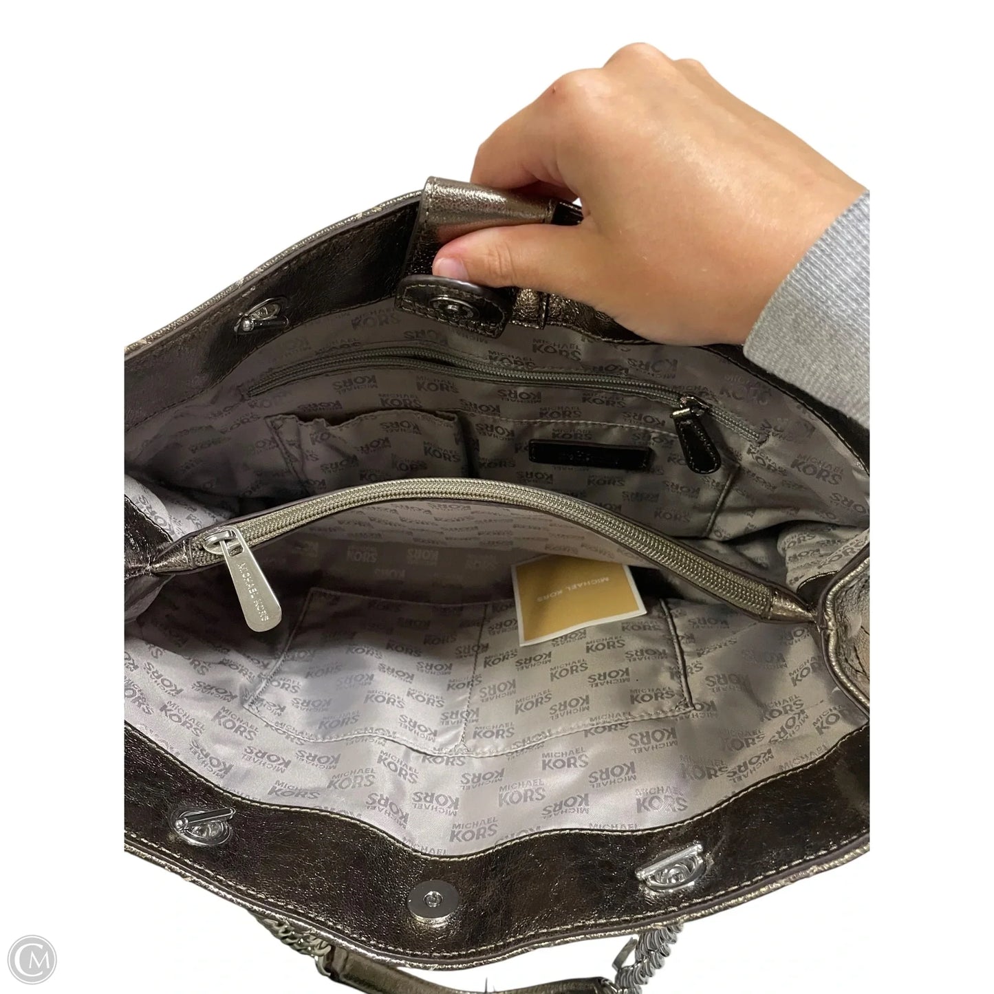 Handbag Designer By Michael Kors, Size: Medium