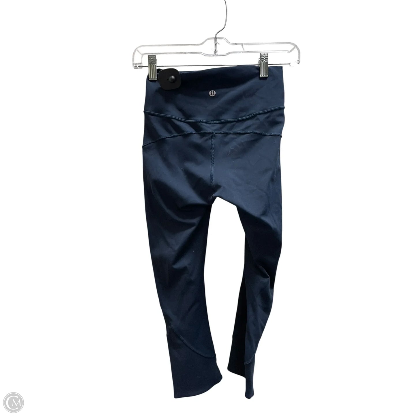 Athletic Capris By Lululemon In Navy, Size: 4