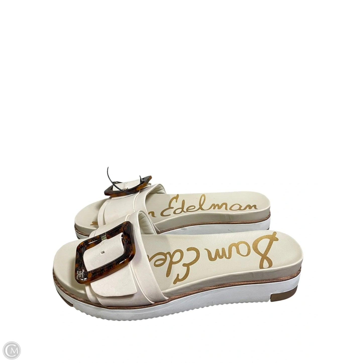 Sandals Flats By Sam Edelman In Tan, Size: 8.5