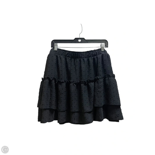 Skirt Mini & Short By Arula In Black, Size: 1x