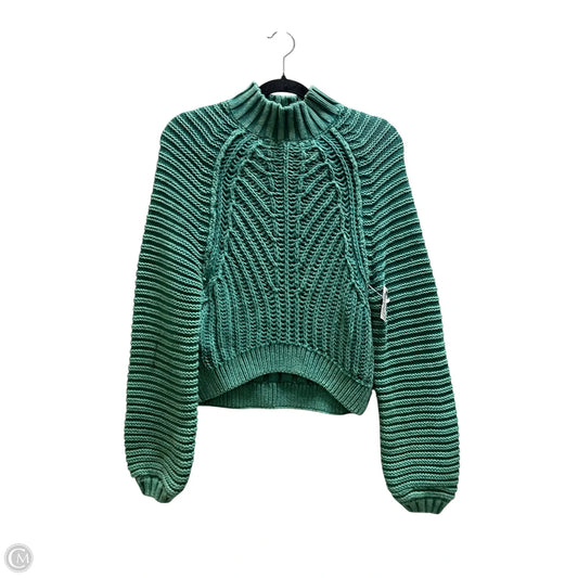 Sweater By Free People In Green, Size: Xs