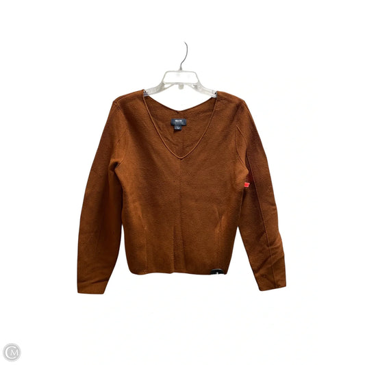 Top Long Sleeve By Maeve In Orange, Size: S