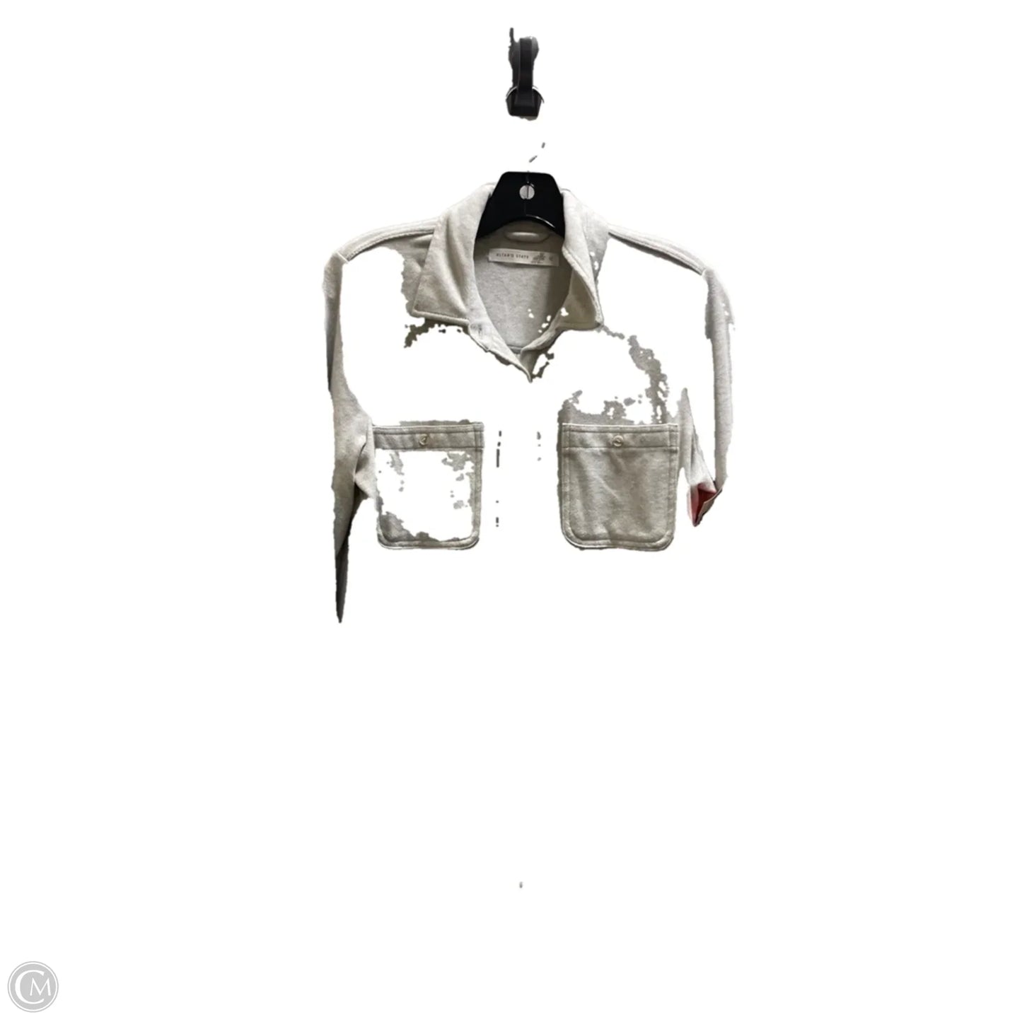 Top Long Sleeve By Altard State In Grey, Size: S