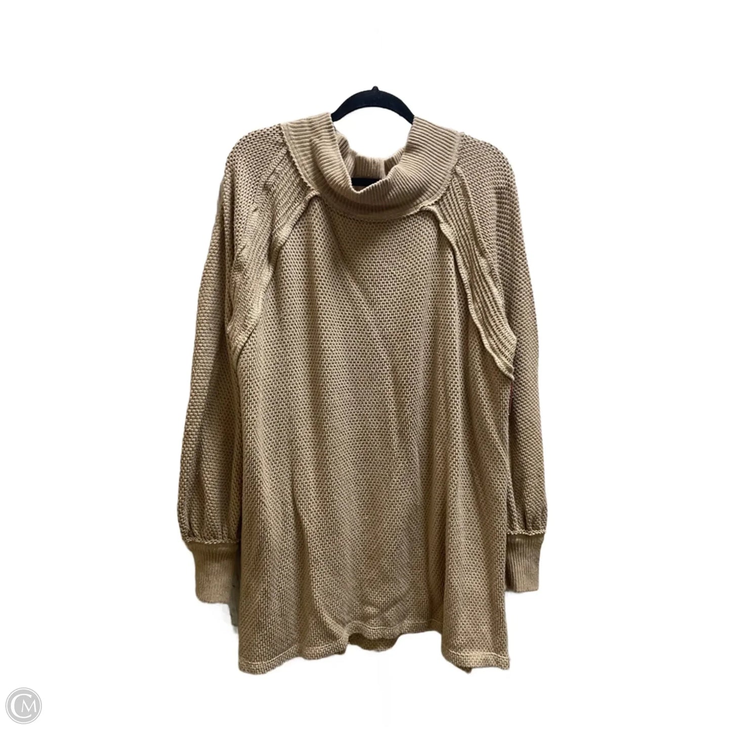 Top Long Sleeve By We The Free In Tan, Size: L