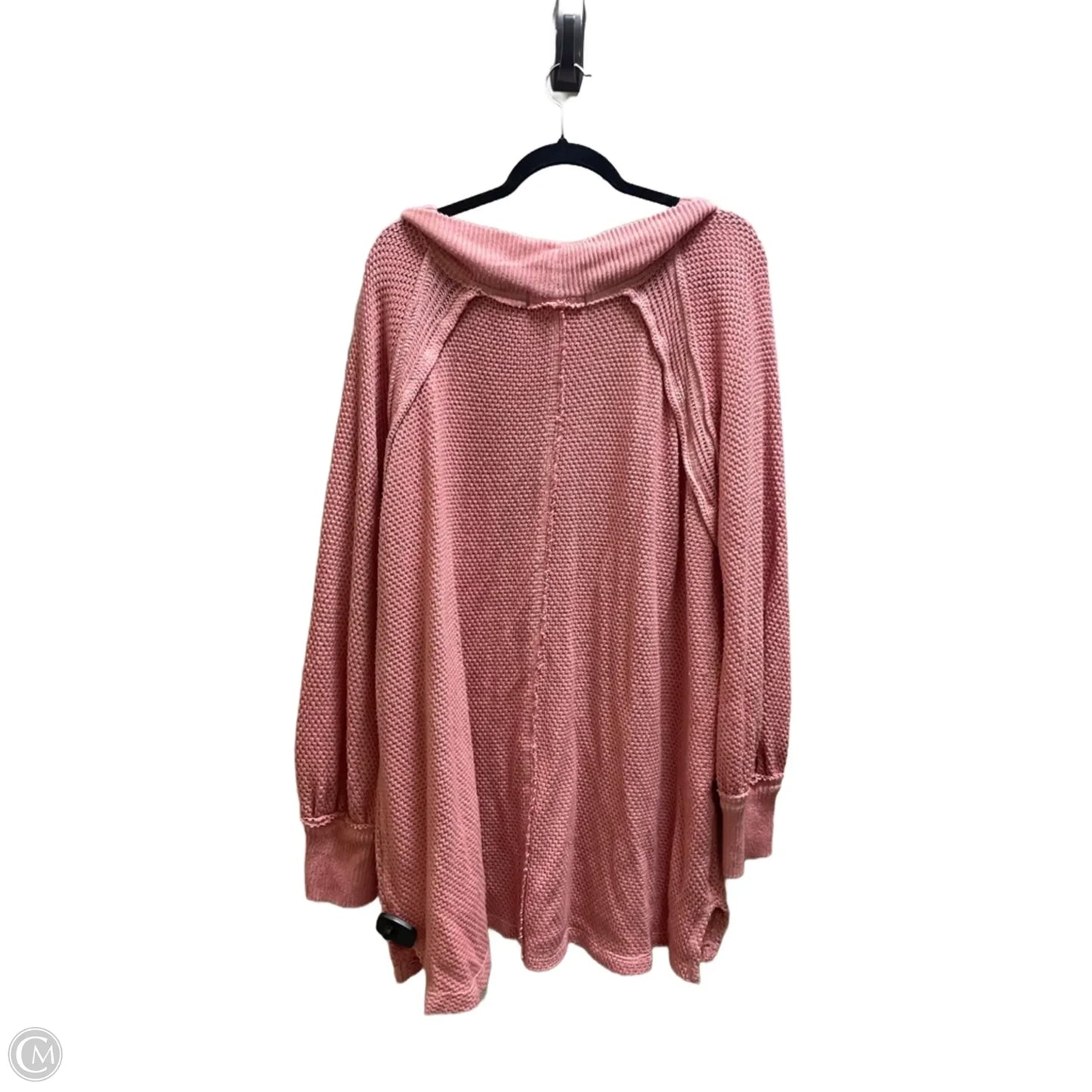 Top Long Sleeve By We The Free In Pink, Size: L