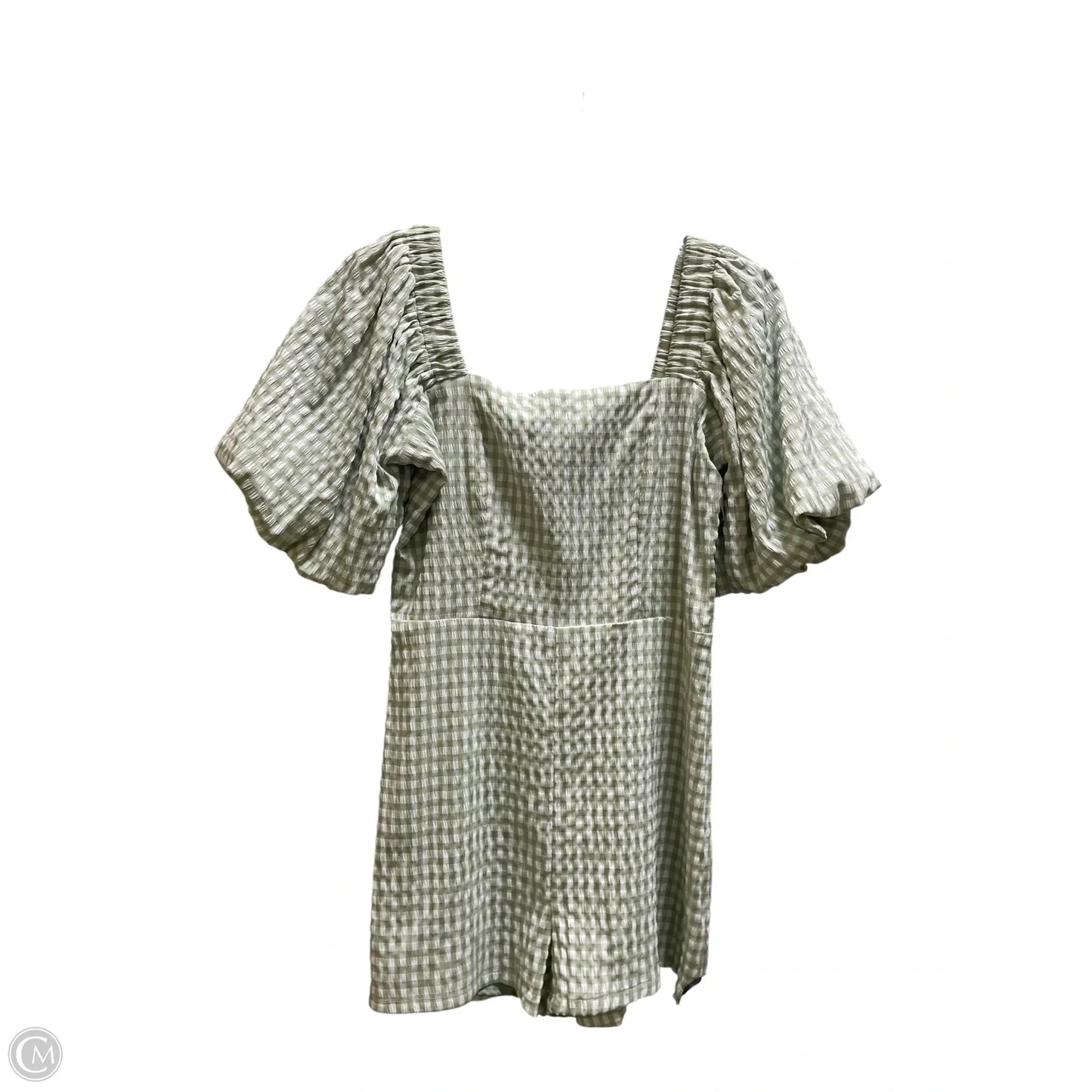 Dress Casual Short By Clothes Mentor In Checkered Pattern, Size: M