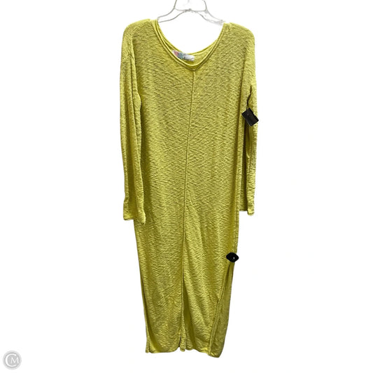 Dress Casual Maxi By Free People In Green, Size: Xs