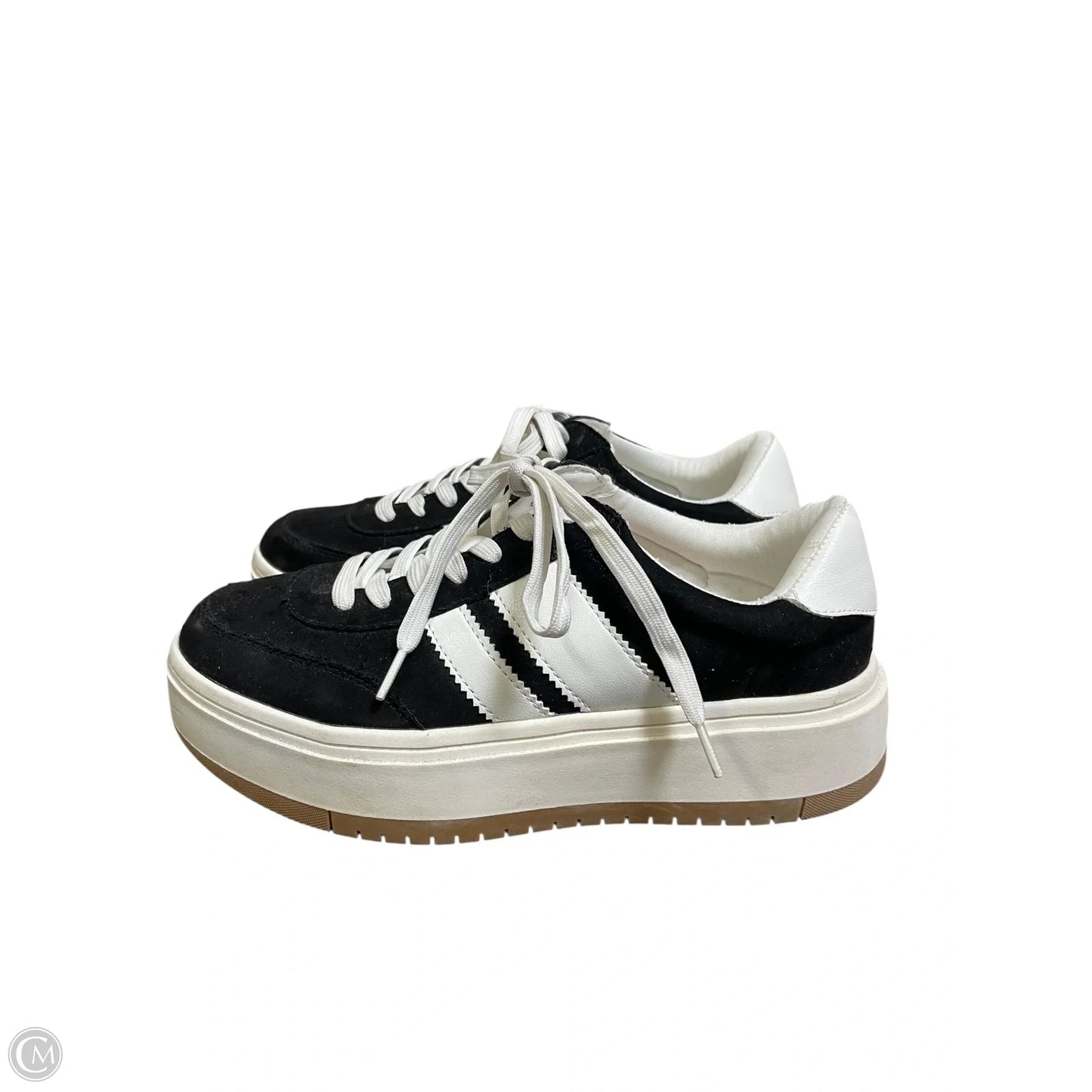 Shoes Sneakers By Madden Girl In Black, Size: 7.5