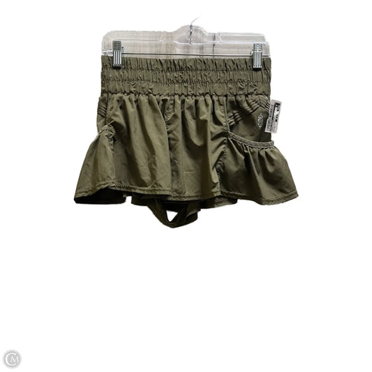 Athletic Shorts By Free People In Green, Size: Xs