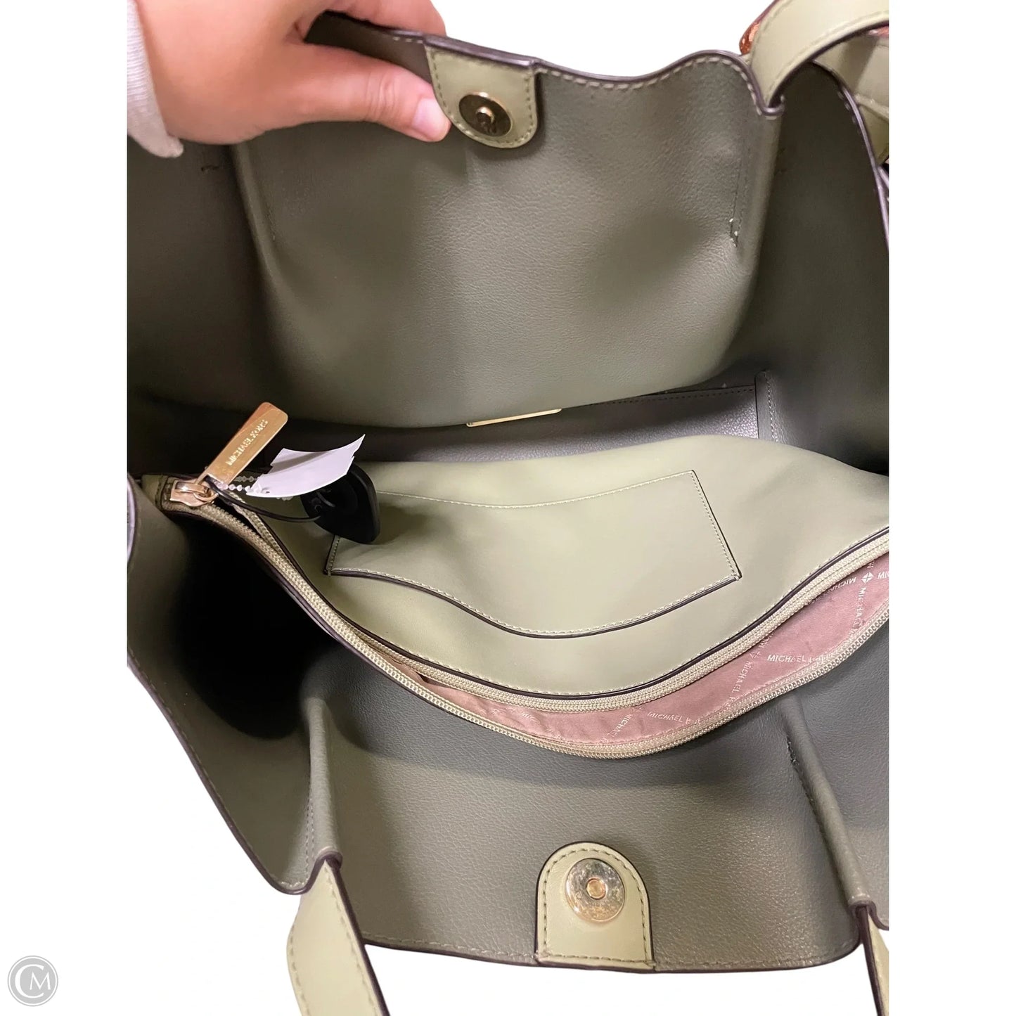 Handbag Designer By Michael Kors, Size: Large