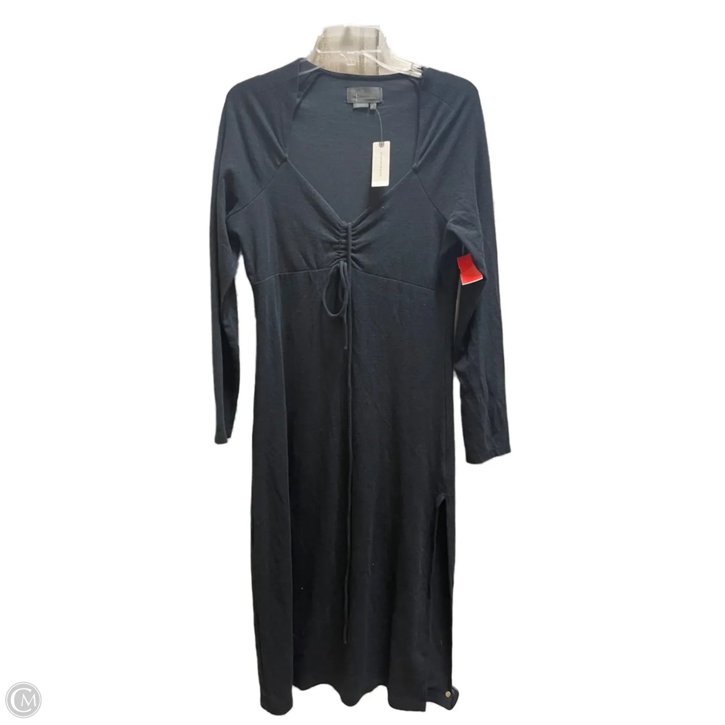 Dress Casual Maxi By Anthropologie In Black, Size: L