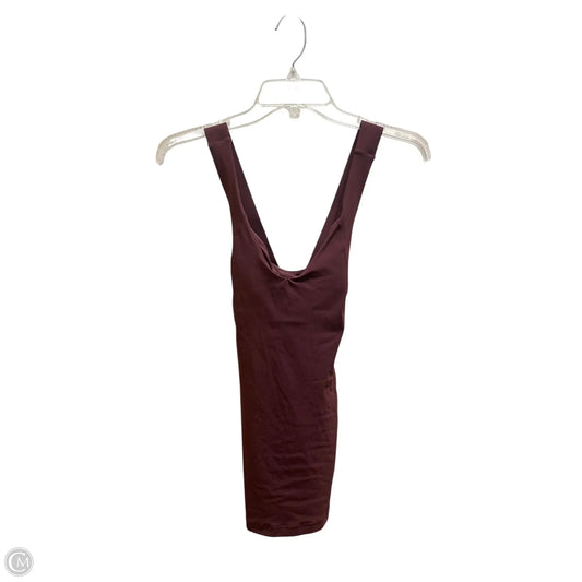 Athletic Tank Top By Lululemon In Maroon, Size: 4