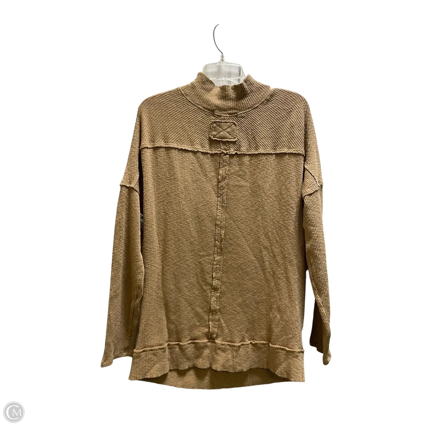 Top Long Sleeve By We The Free In Tan, Size: S