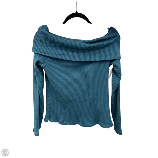 Top Long Sleeve By Madewell In Blue, Size: 2x