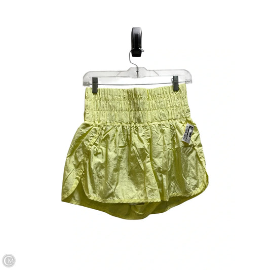 Athletic Shorts By Free People In Yellow, Size: L
