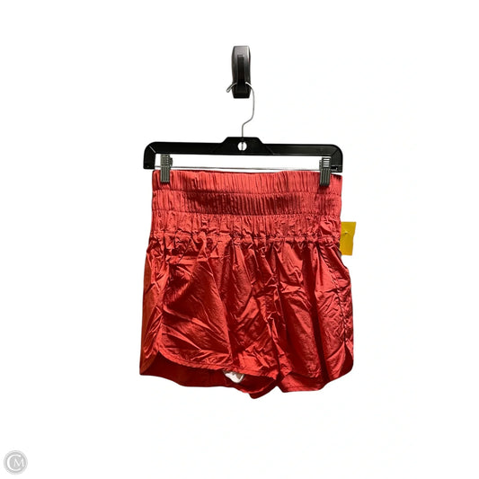 Athletic Shorts By Free People In Red, Size: M