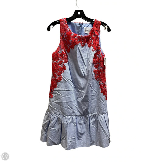 Dress Casual Short By Nicole Miller In Blue, Size: S