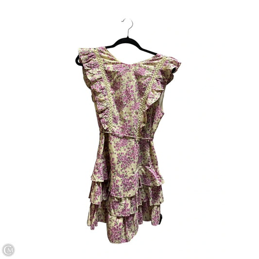 Dress Casual Short By Clothes Mentor In Yellow, Size: M