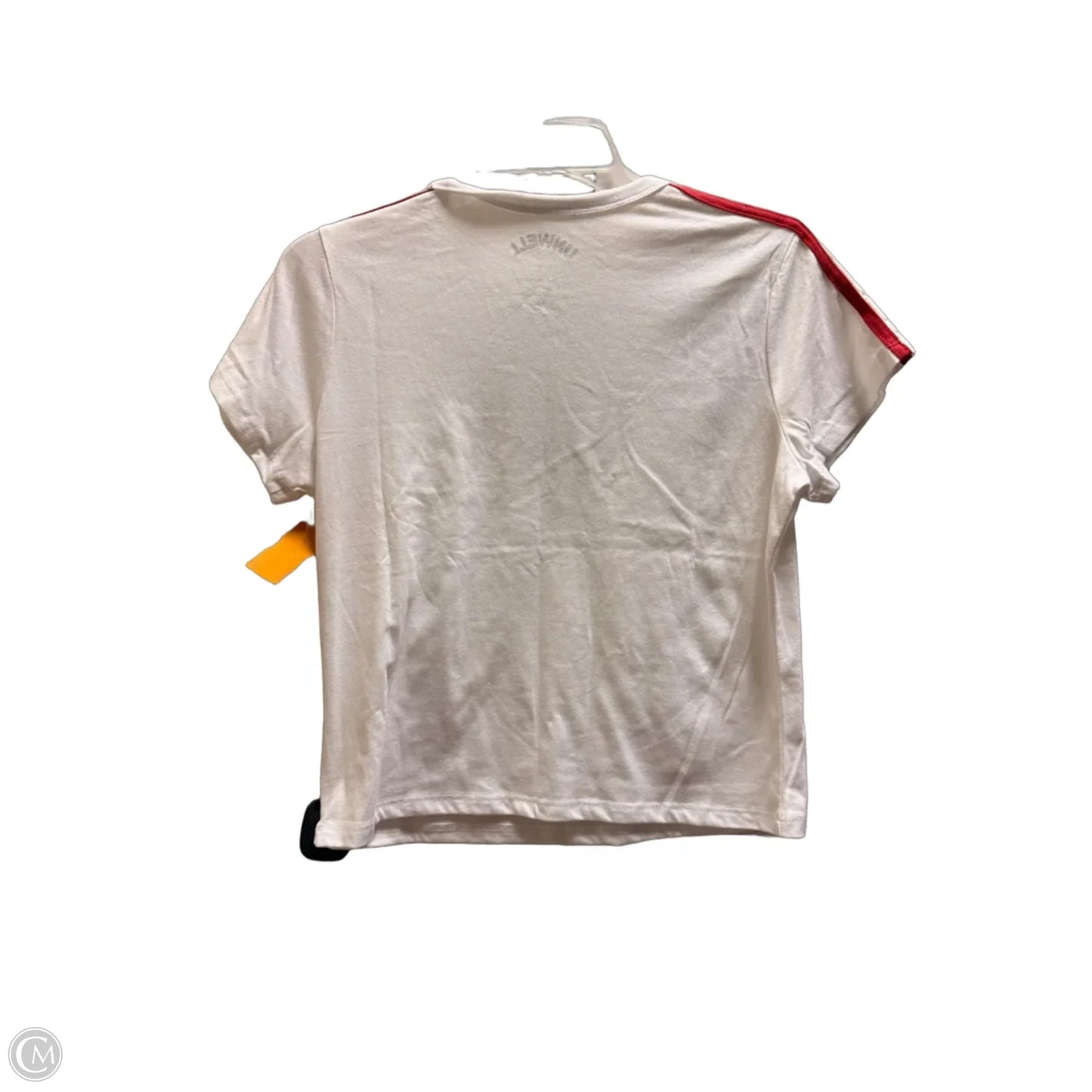 Top Short Sleeve By Clothes Mentor In White, Size: S