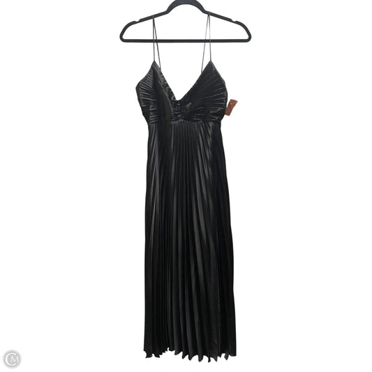 Dress Casual Midi By Abercrombie And Fitch In Black, Size: Xs