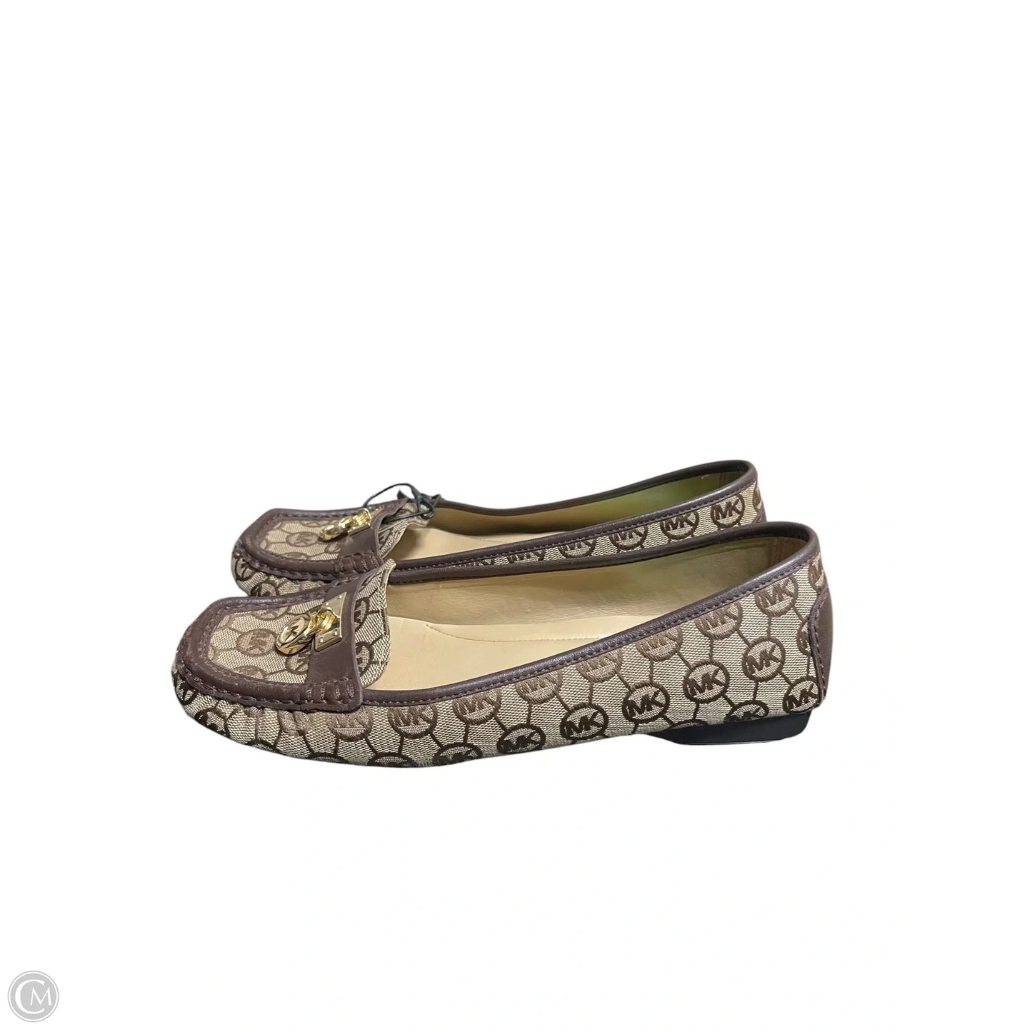 Sandals Flats By Michael By Michael Kors In Brown, Size: 9