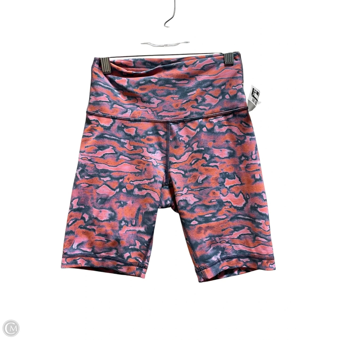 Athletic Shorts By Lululemon In Orange, Size: 6