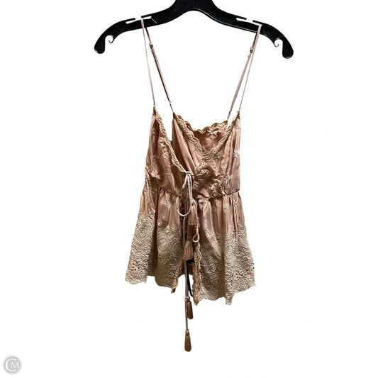 Top Sleeveless By Free People In Pink, Size: M