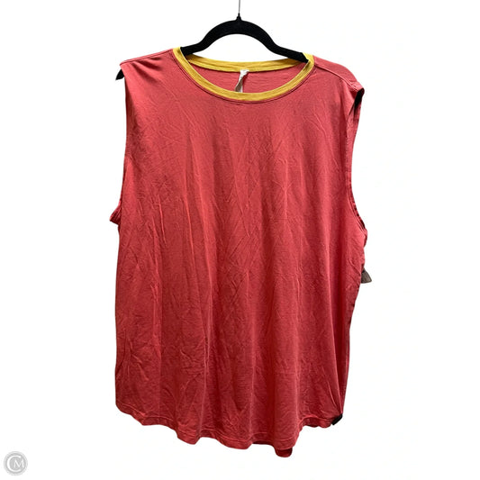 Tank Top By Lululemon In Orange, Size: L