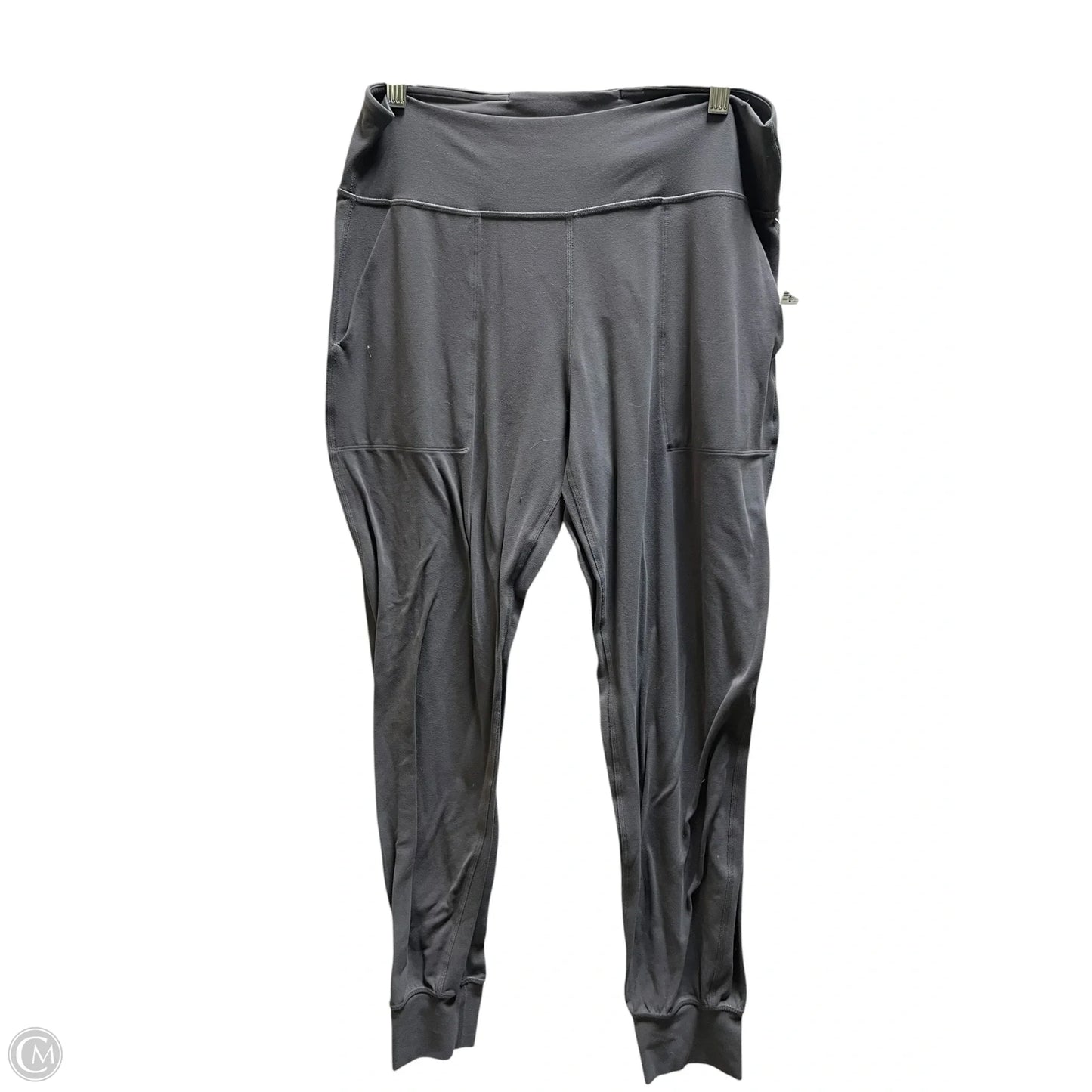 Athletic Pants By Lululemon In Grey, Size: 12