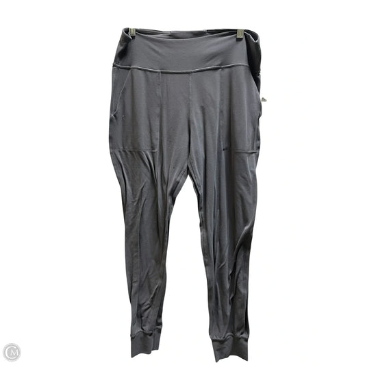 Athletic Pants By Lululemon In Grey, Size: 12