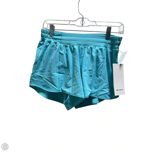 Athletic Shorts By Lululemon In Blue, Size: 8